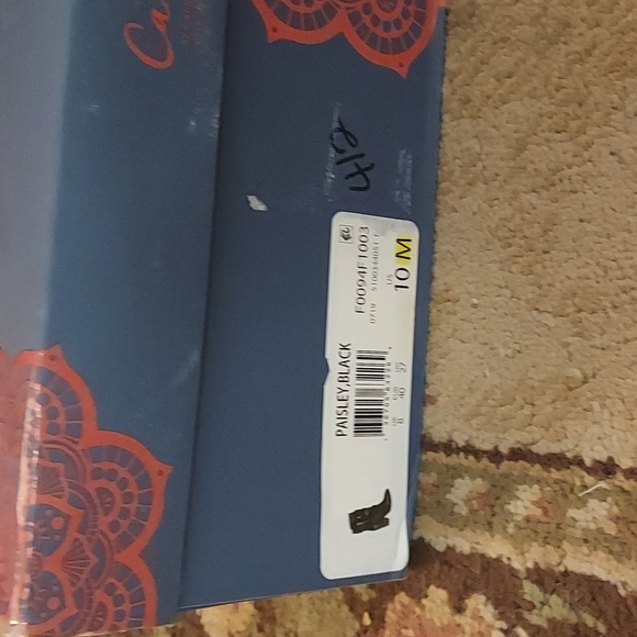 Carlos Santana paisley black boots - Picture 2 of 9